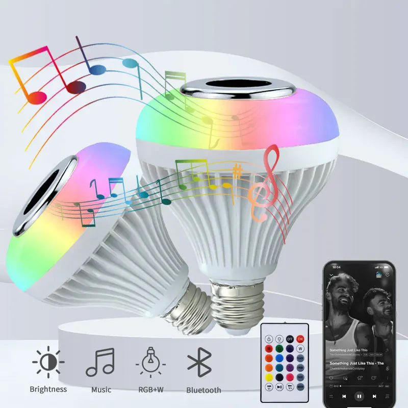 Music fashion bulb bluetooth